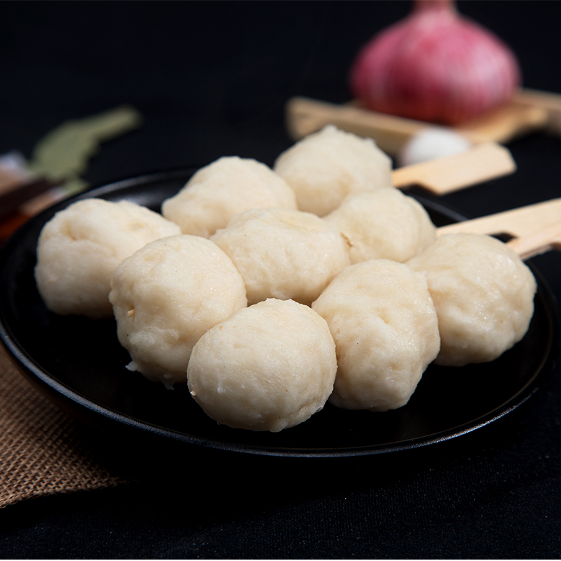 佰腾关东煮火锅食材鳕鱼丸串花枝丸 澳门豆捞711便利店同款十支装