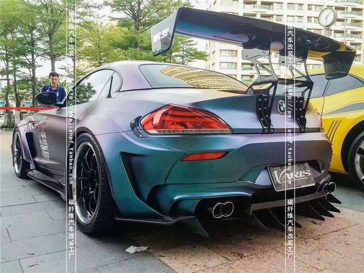 宝马大小扰流机翼飞机风翼尾翼z4碳纤维varis尾翼