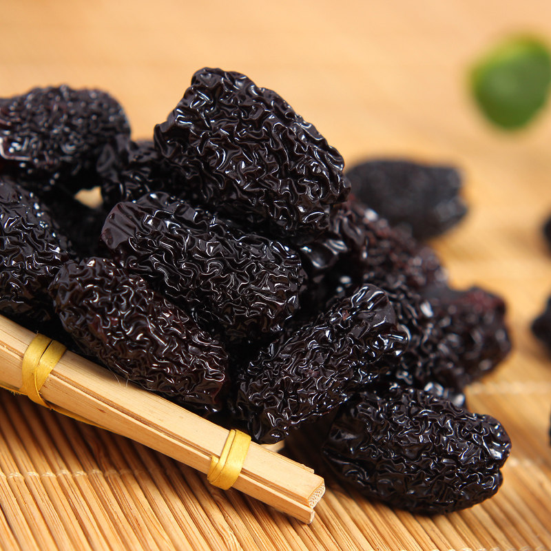 特级乌枣干吃即食黑枣500g狗头枣野生免洗泡酒煲汤泡茶紫水晶枣