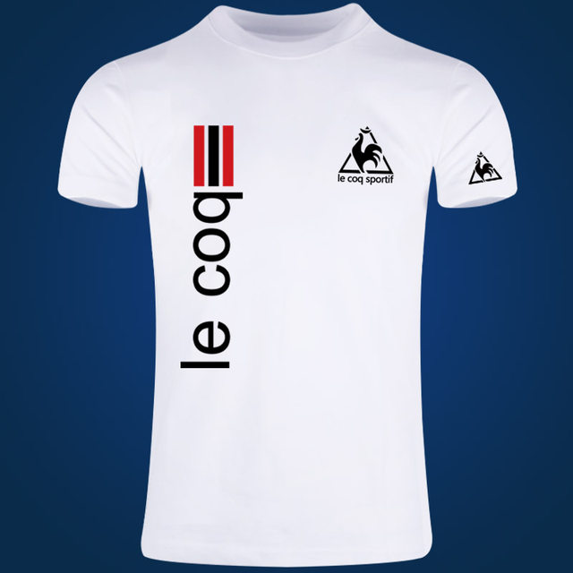 Short-sleeved t-shirt men's trendy brand personality fashion pure cotton loose wild simple half-sleeved shirt French big cock sportswear Short-sleeved t-shirt men's trendy brand personality fashion pure cotton loose wild simple half-sleeved shirt French big cock sportswear