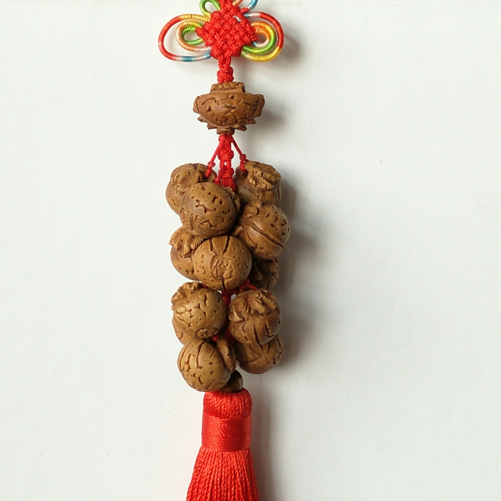 汽车桃木挂件野生桃核雕刻苹果平安果饰品压惊车挂