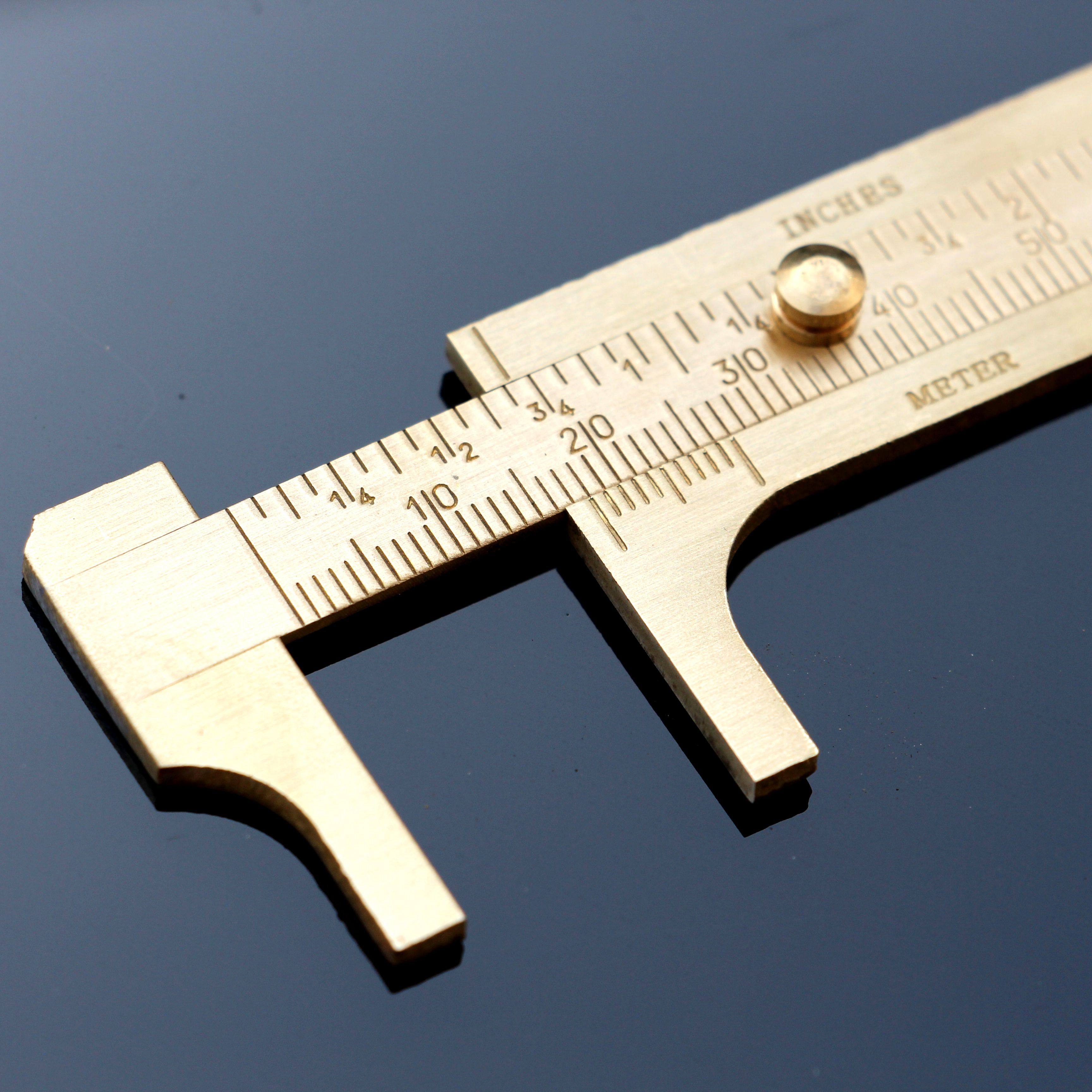 卡尺迷你送针游标卡尺文玩小卡测量核桃金刚游标卡尺