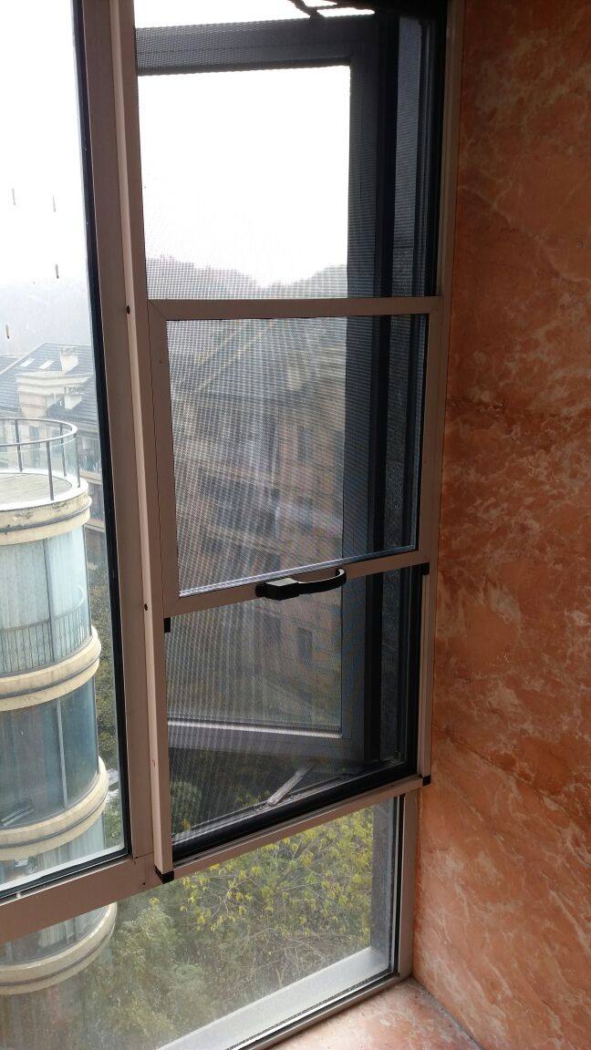 苏州推拉拉窗开窗金刚纱窗不锈钢防盗防虫安全铝合金窗