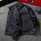 Winter denim jacket men's Korean version of Slim autumn and winter baseball uniform trend men's plus velvet thick coat corduroy Winter denim jacket men's Korean version of Slim autumn and winter baseball uniform trend men's plus velvet thick coat corduroy