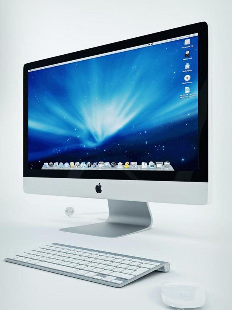 apple苹果一体机电脑imac27寸办公设计影楼前台一体机