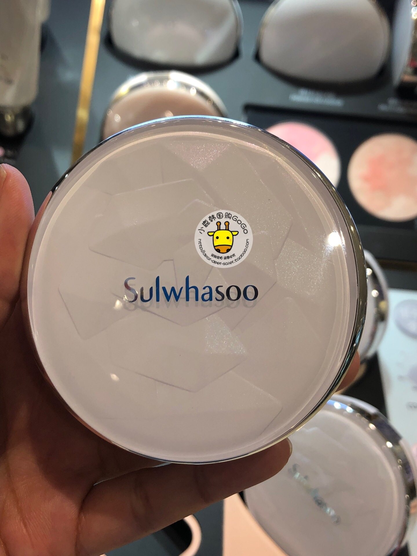 韩国本土代购sulwhasoo雪花秀梅花花木莲花气垫bbbb霜