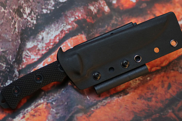 百浓psrk马头户外战术高硬度多功能野外防身小直刀锋利求生军小刀