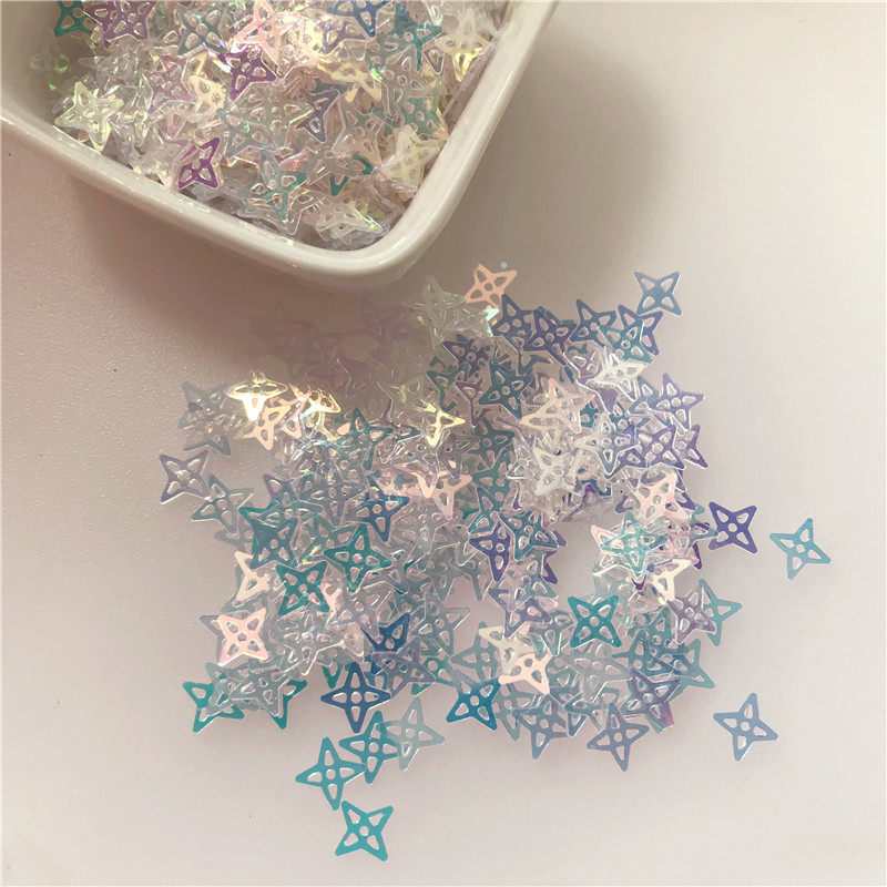 包邮新款镂空星星手缝亮片服装辅料婚纱礼服装饰珠片珠子