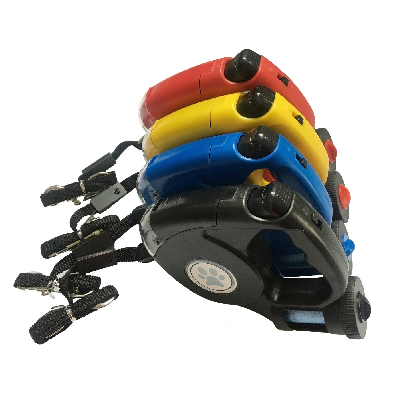 宠物牵引伸缩牵引器自动绳带垃圾袋三合一狗狗家用狗牵引绳