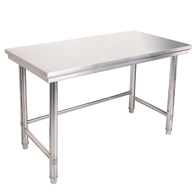 单层不锈钢工作台厨房操作台灶台台架一层打荷台饭店工作台