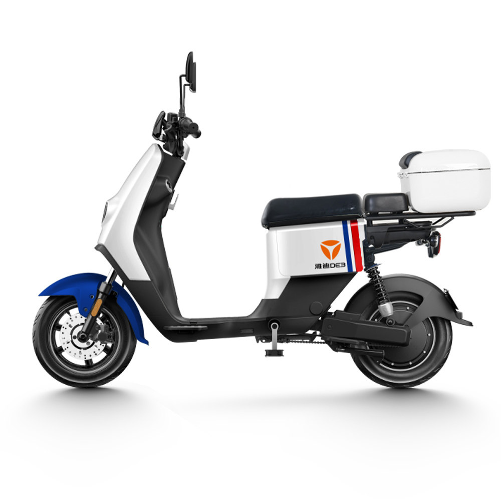 雅迪启动国标新国标电瓶车nfcyadea智能48v12ah铅酸电动自行车