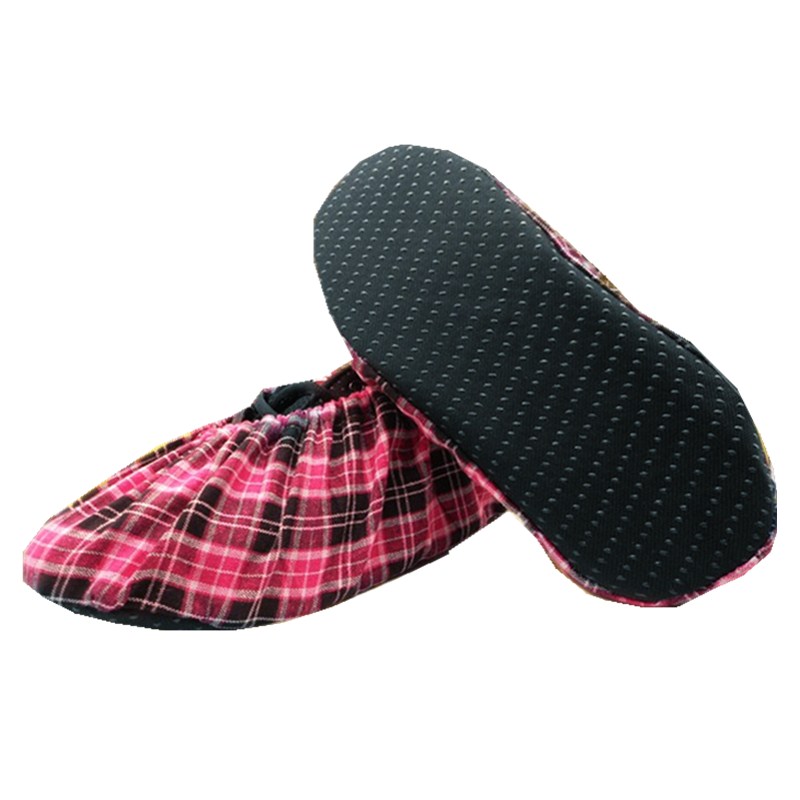 鞋套家用布反复洗男女士儿童学校室内透气棉布鞋套