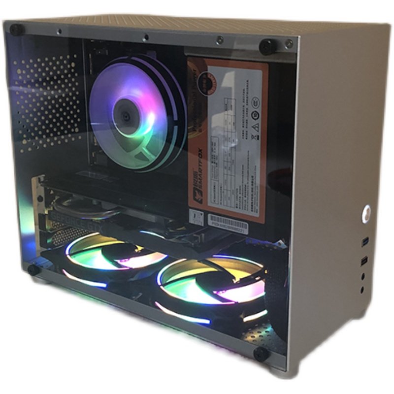12代i312100i512400f独显吃鸡迷你游戏电脑主机diy兼容机
