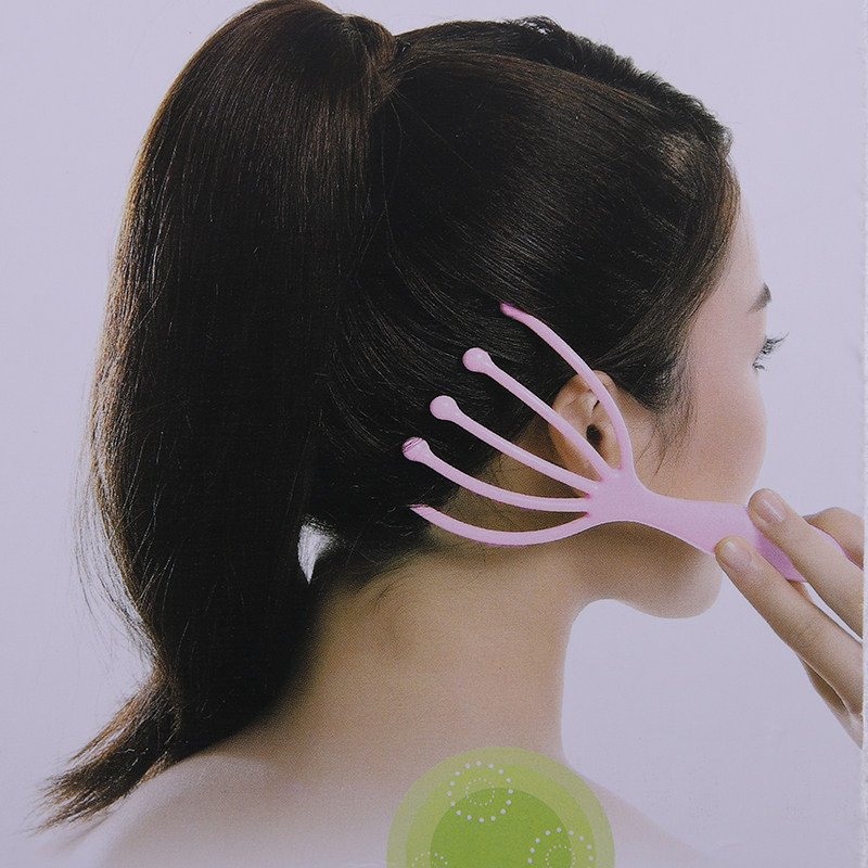 头部头皮按摩按摩器抓痒梳头经络家用抓头五爪其它按摩器材