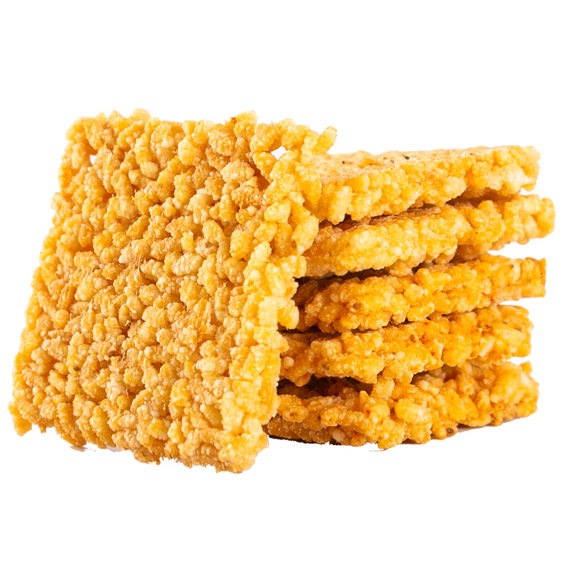 房锦记米酥酥锅巴原味香辣味糯米小吃传统糕点零食品1000g - 图3