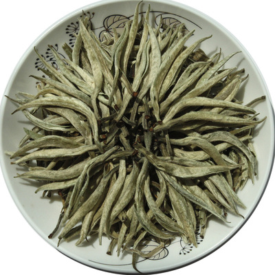 景谷大白毫250g古树银针兰香浓醇云南白茶普洱茶月光美人大闲茶叶