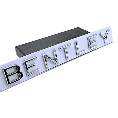 宾利英文车标贴bentley后备箱字母标飞驰添越欧陆改装黑色尾标