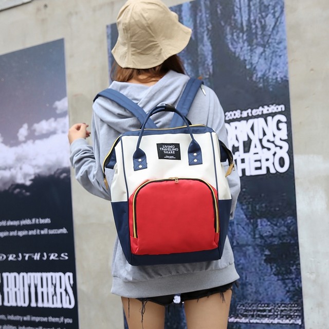 Mother and baby backpack anti-theft backpack women's mother bag multi-function large capacity out of the mother bag pregnant woman to be produced Mother and baby backpack anti-theft backpack women's mother bag multi-function large capacity out of the mother bag pregnant woman to be produced