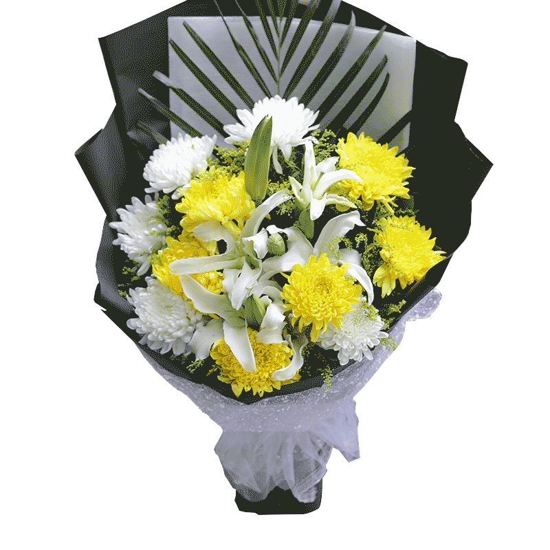 无锡同城鲜花店速递白事祭祀追悼清明节小花花束鲜花速递同城