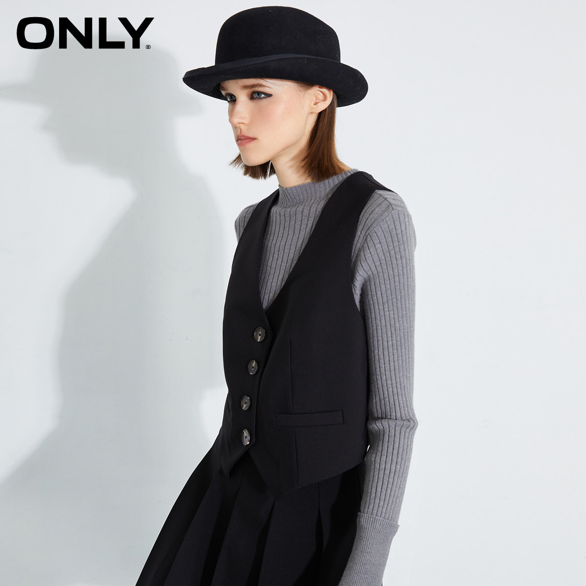 3件88折only2022早秋新款通勤单排纽扣显瘦设计西装