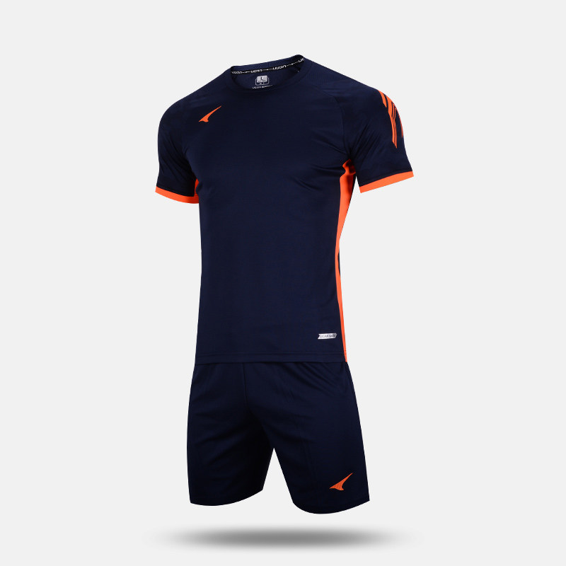 ucan锐克吸湿速干透气专业足球套装比赛训练足球服