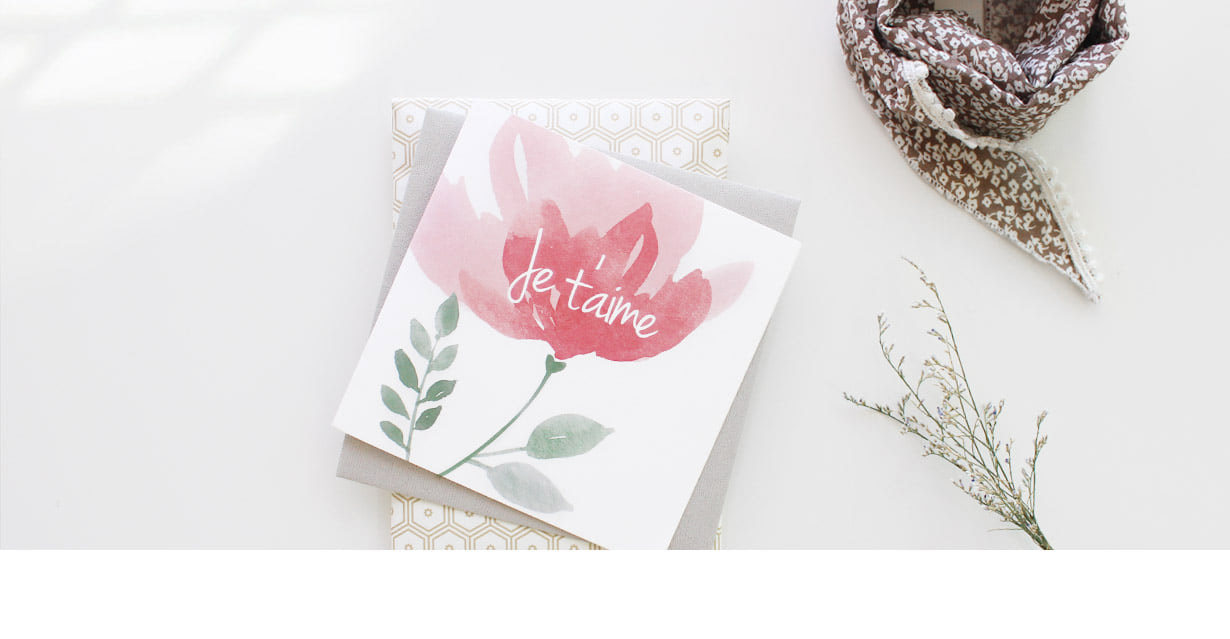 10张入ins甜美感谢花朵贺卡祝福祝福卡卡片diy贺卡