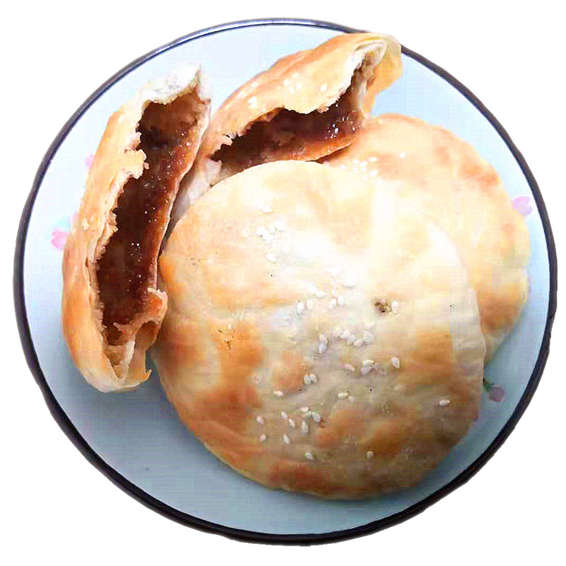 湖南衡阳特产宝盖烧饼红糖桂花芝麻传统手工制作香甜酥脆早餐零食