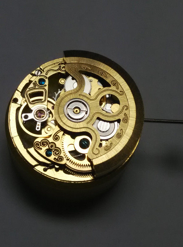 机芯手表配件国产国产机杭州2189全自动机械金色配件