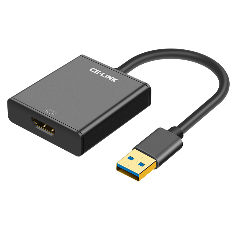 ce-linkusb3.0hdmi高清转换器接口笔记本电脑外置显卡多屏hdmi线