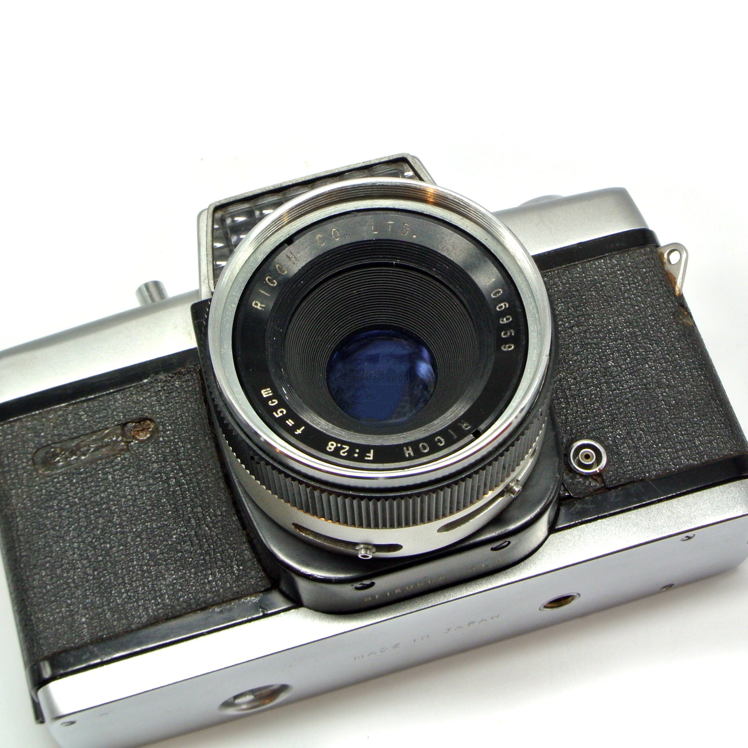 日本理光ricohflex单反相机镜头135胶片单反