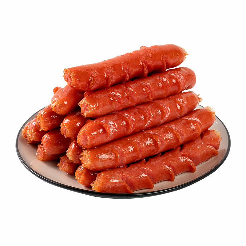 清真台式烤肠地道风味65克32根烧烤热狗手抓香肠
