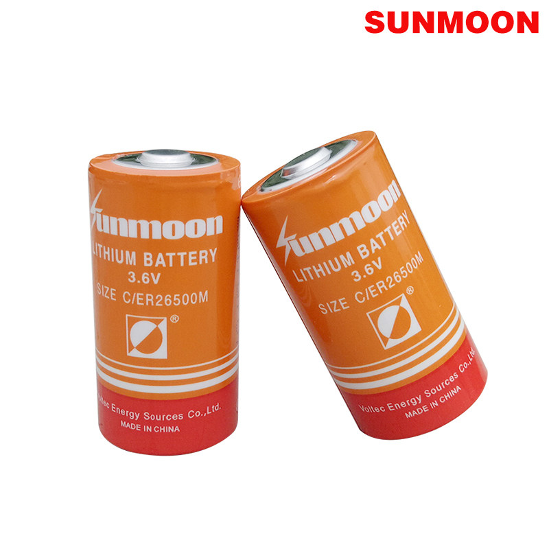 电池翰兴日月er26500m36v2号流量流量计计表水表电池