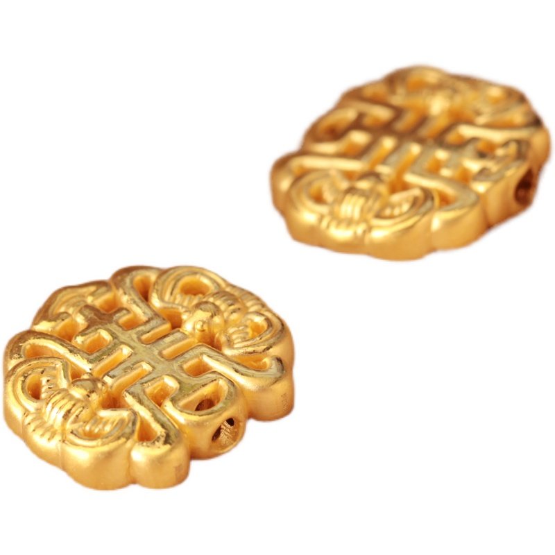 树懒猫猫黄金配件足金配饰3d硬金背云复古其他