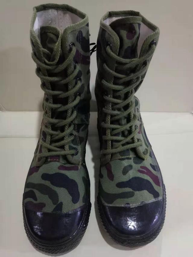 高帮防护解放工作鞋加高劳动防滑正品森林高帮户外胶鞋徒步鞋