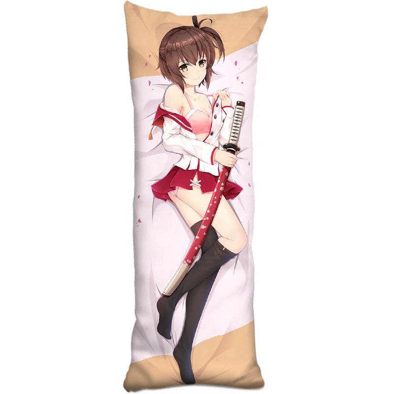 刀使古波周边枕套艾莲巫女美益可奈卫藤枕头动漫毛绒