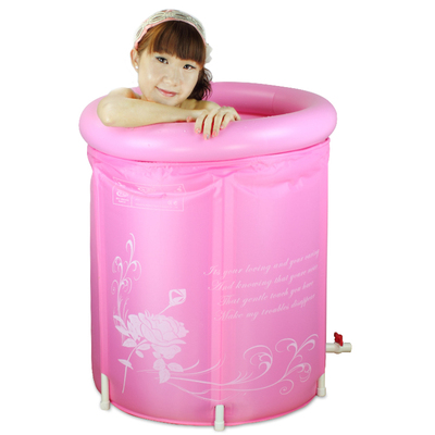 成人家用伊润浴盆洗澡大人全身泡澡浴缸药浴尼龙布加厚加厚沐浴桶