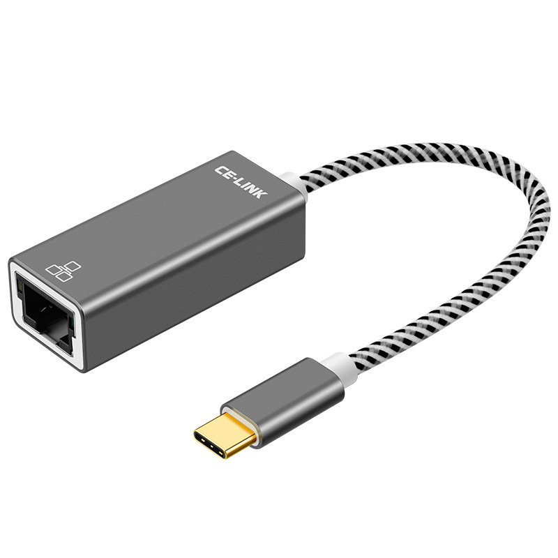 网线华为转换器celinktypecrj45百兆网卡macbook小米网卡