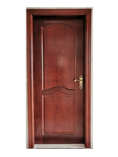 木门菠萝格实木门原木卧室门素门房门极简轻奢家装卧室门