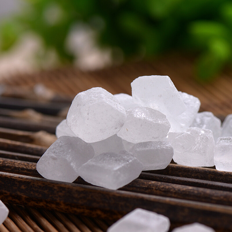 单晶老白冰糖糖块非特特级正宗散装小粒罐装白糖