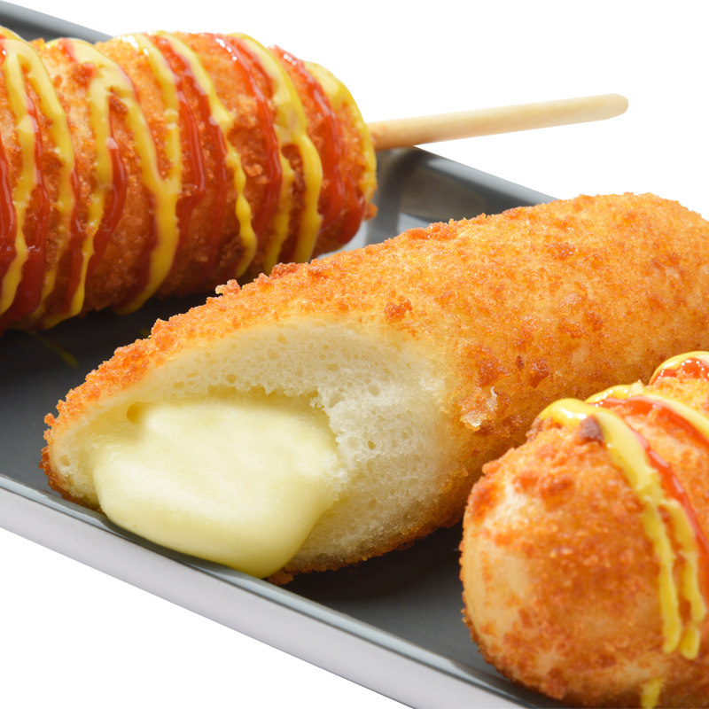 芝士美多韩式热狗240g微波速食肠拉丝芝士棒香肠