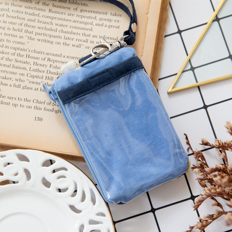 台湾啵啵620103可爱水手猫咪竖款直式卡套学生卡套