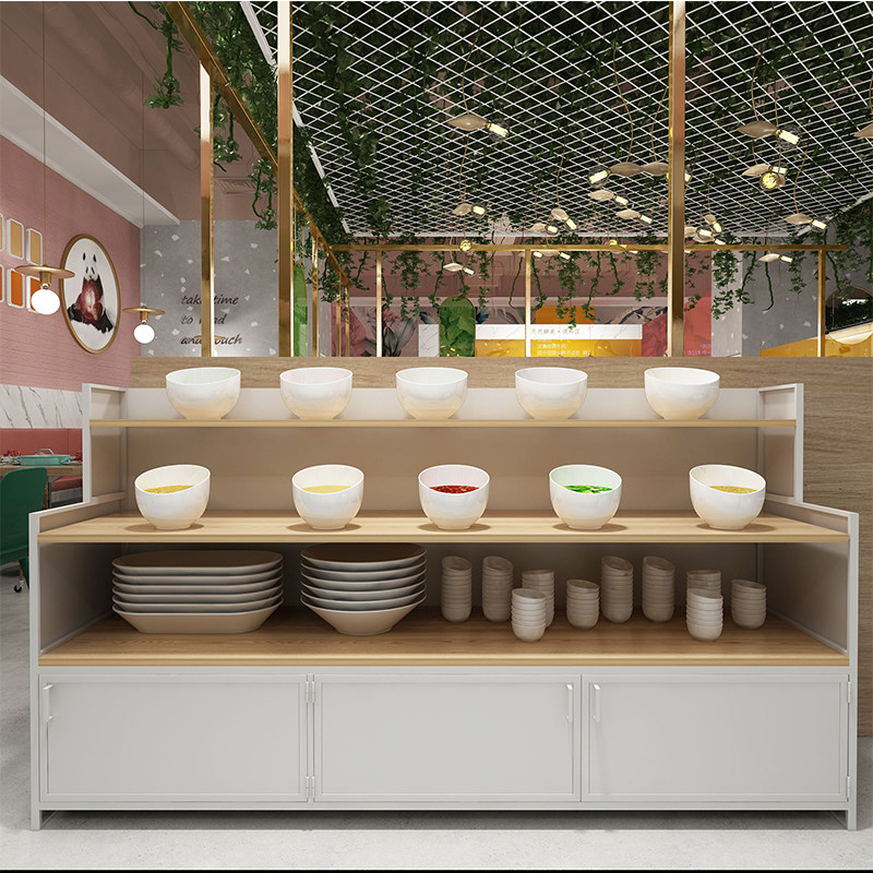 商用酱料海底台海佐料串串火锅店调味品餐厅自助餐餐柜