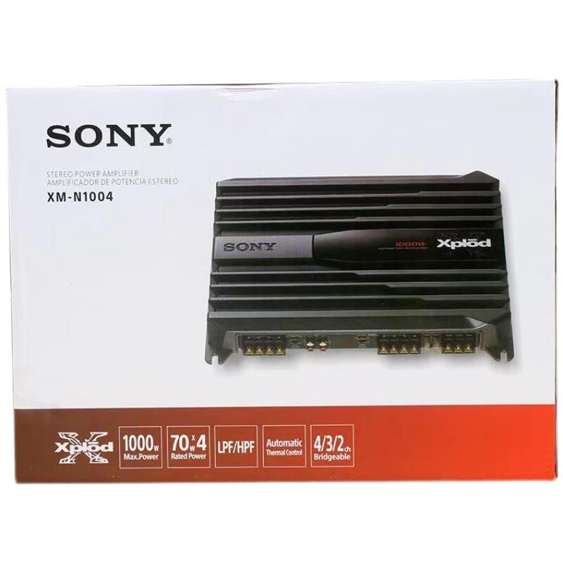 功放sony喇叭四门索尼大功率4路声道四声车载汽车功放