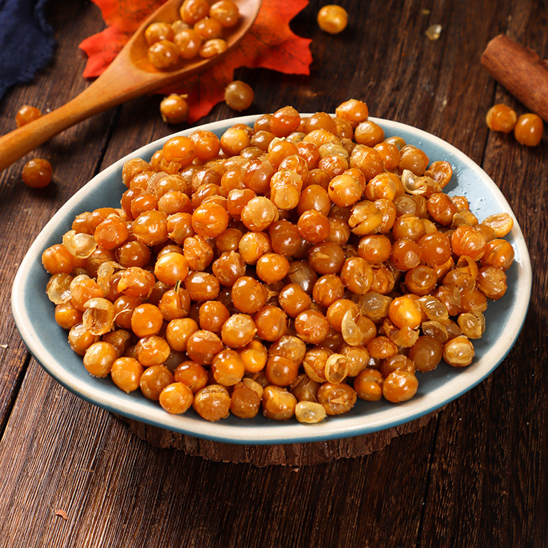 油炸黄金豆休闲坚果香酥餐饮包装零食豆子黄豌豆类制品