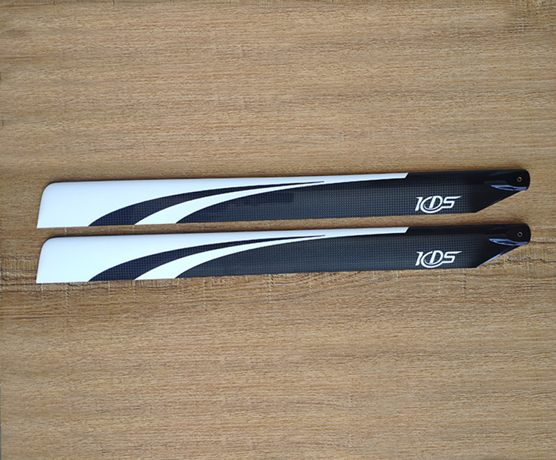 kds550mm直升机碳纤桨叶大桨亚拓a7a5tg遥控飞机零配件