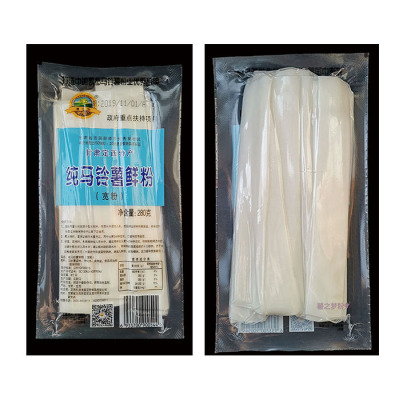 定西宽粉薯之梦马铃薯鲜粉甘肃流汁宽粉同款免泡真空包装土豆宽粉