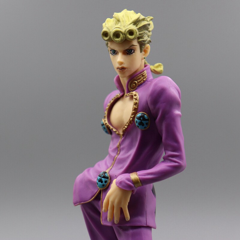 正版眼镜厂jojo的奇妙冒险黄金之风乔鲁诺乔巴纳景品手办散货