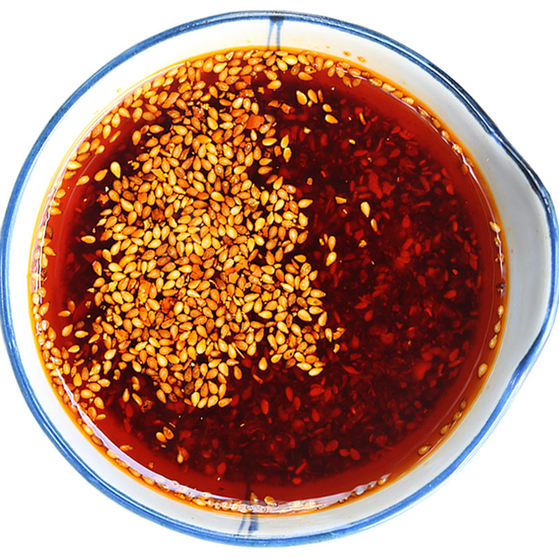 古蜀味道 凉拌菜调料四川特产红油辣椒油 香辣油泼辣子自制麻辣味