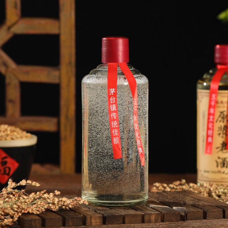 张钱记原浆老酒贵州粮食白酒香型53度窖藏坤沙白酒