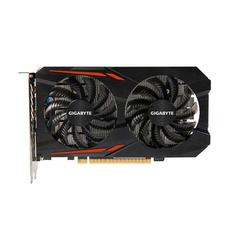 技嘉gtx1050ti4g智能温控双风扇免电低功耗游戏多开显卡静音